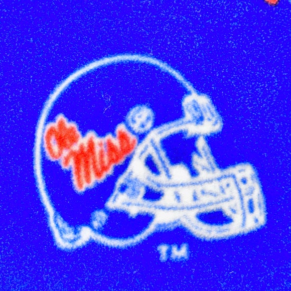 Custom Ole Miss Colonel Rebb kids fleece blanket - Picture 6 of 9